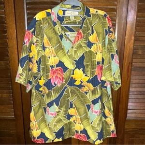 Men’s Tommy Bahama silk shirt